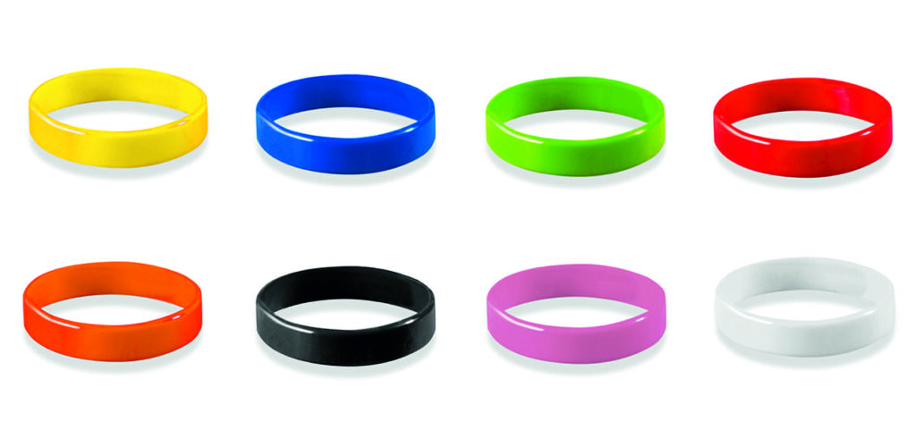 Braccialetti Silicone Blu - 20 Pezzi, 210x12 Mm, Per Eventi E Sport