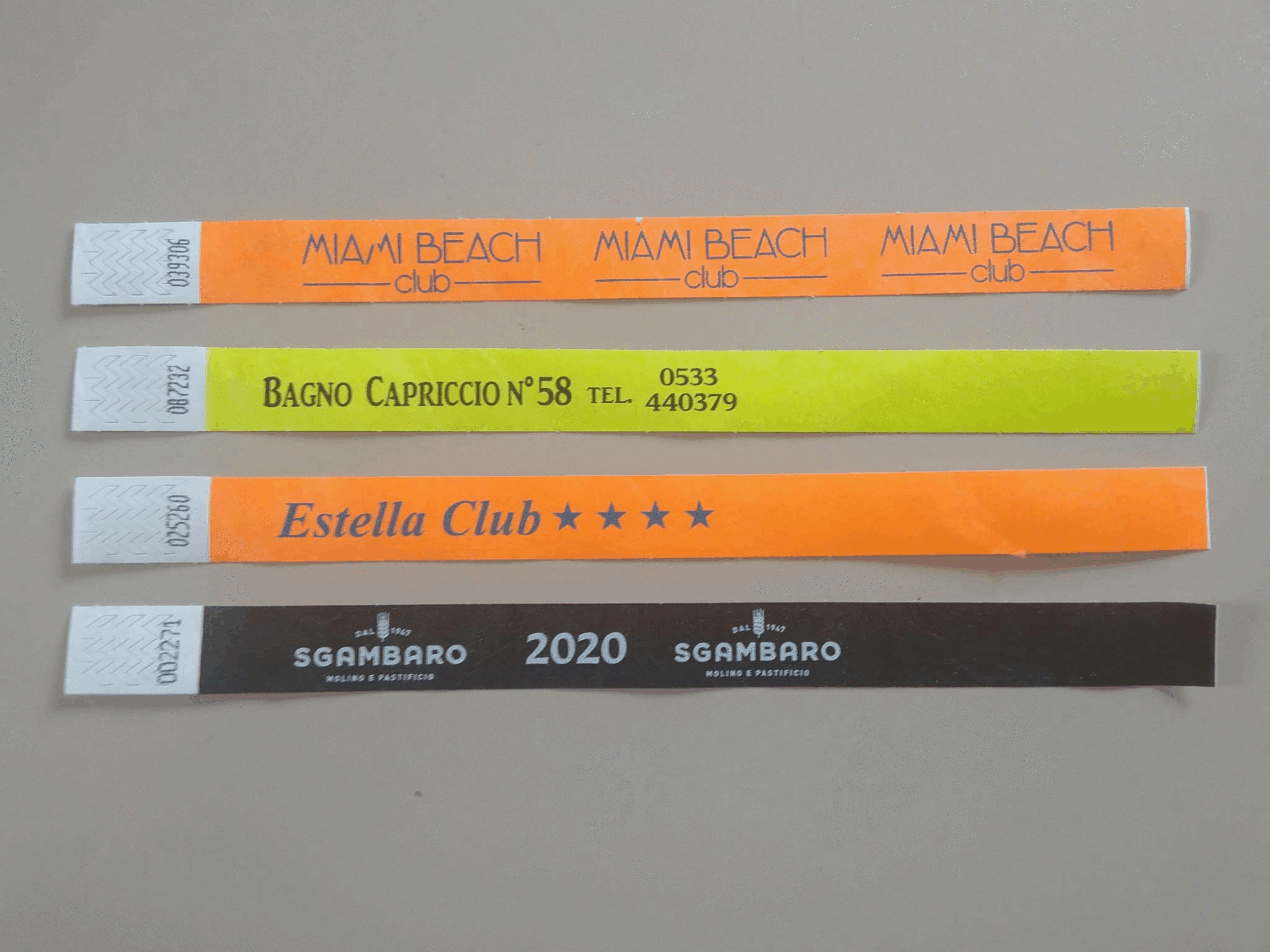 Braccialetti Identificativi Per Eventi In Tessuto, 50 Pezzi, Misura Regolabile, Colore Viola - 4